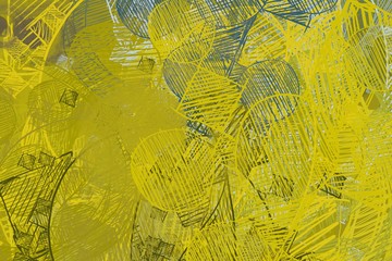 Abstract painting on canvas. Hand made art. Colorful texture. Modern artwork. Strokes of fat paint. Brushstrokes. Contemporary art. Artistic background image.