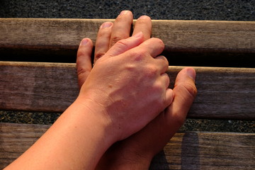 two hands