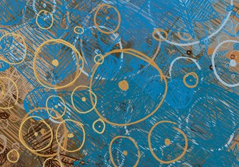 Abstract painting on canvas. Hand made art. Colorful texture. Modern artwork. Strokes of fat paint. Brushstrokes. Contemporary art. Artistic background image.