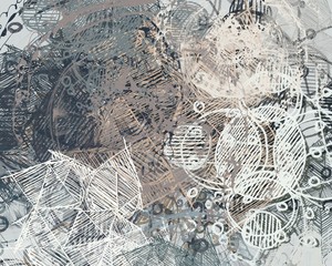 Abstract painting on canvas. Hand made art. Colorful texture. Modern artwork. Strokes of fat paint. Brushstrokes. Contemporary art. Artistic background image.