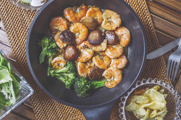 ガーリックシュリンプ