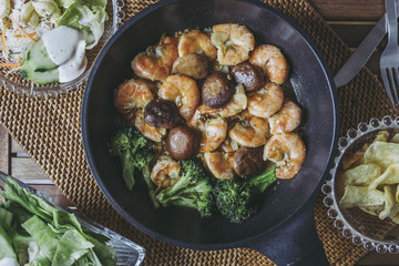 ガーリックシュリンプ