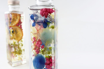 カラフルなハーバリウム