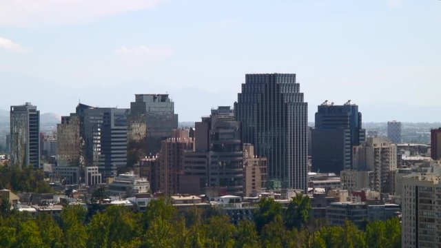 Outdoor View Of Buildings, Santiago