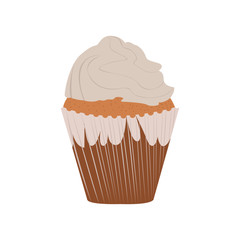 Isolated cupcake image