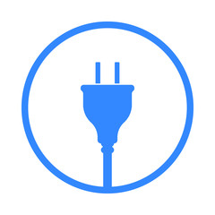 USA Electric Plug icon, symbol. United States standart