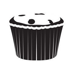 Isolated muffin image