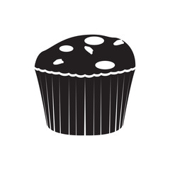 Isolated muffin icon