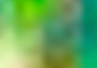 Light Green vector blurred template.