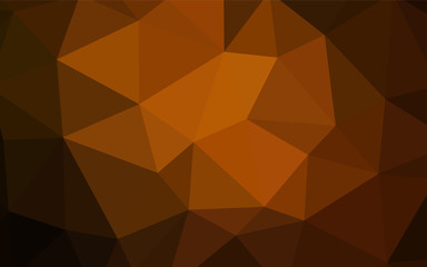Dark Red vector low poly texture.