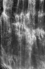 Photo of a beautiful macro waterfall