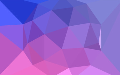 Light Purple, Pink vector abstract mosaic pattern.