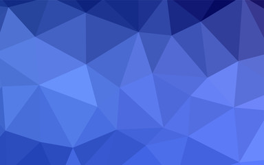 Fototapeta premium Light BLUE vector abstract mosaic pattern.