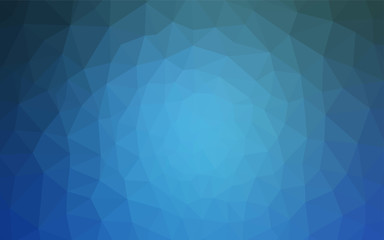 Fototapeta premium Light BLUE vector abstract mosaic pattern.