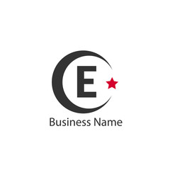 Letter E Logo Template Design