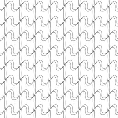 Seamless pattern of linear waves.