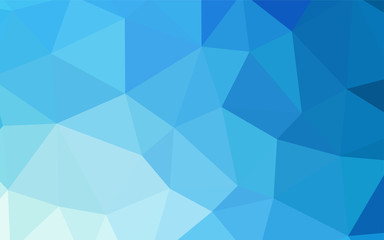 Light BLUE vector polygon abstract layout.