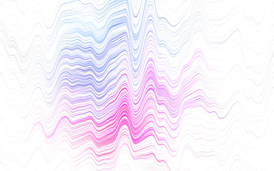 Light Pink, Blue vector template with bubble shapes.