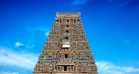 Kapaleeswarar Temple - obrazy, fototapety, plakaty