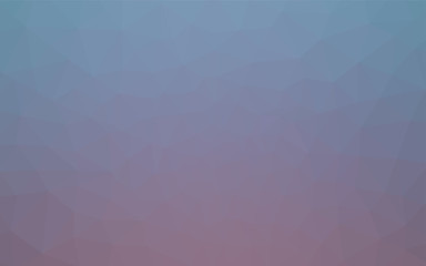 Light Pink, Blue vector abstract mosaic pattern.