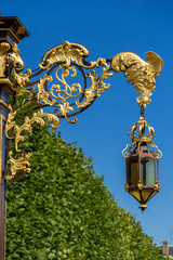 Fototapeta na wymiar Detail of the Place Stanislas in Nancy, France