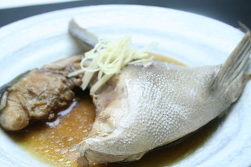 ぶりのあら煮