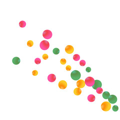 Modern background with bubbles. Cute Pattern for Postcard, Print, Banner or Poster. Vector Texture in Trendy Style