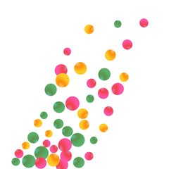 Modern background with bubbles. Cute Pattern for Postcard, Print, Banner or Poster. Vector Texture in Trendy Style