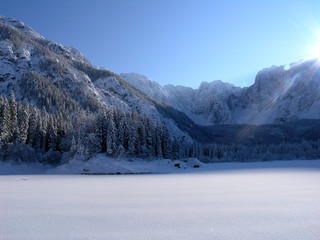  icy lake