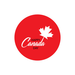  Happy Canada Day poster