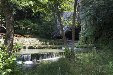 Obraz premium Petnica Cave entrance, near Valjevo, Serbia