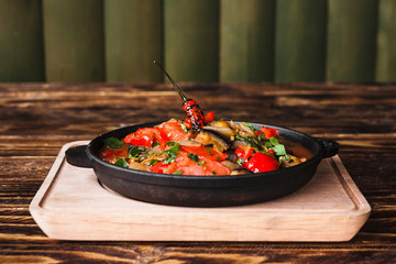 beautiful restaurant Georgian cuisine