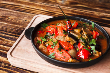 beautiful restaurant Georgian cuisine