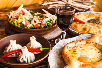 beautiful restaurant Georgian cuisine