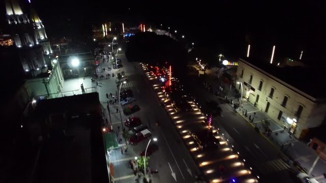 Downtown Chapala at Night