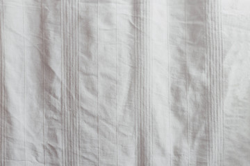 White textile background