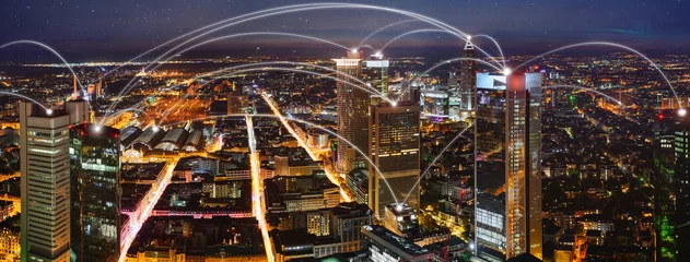 frankfurt am main im Netzwerk © Igor