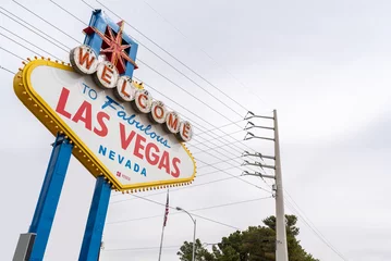 Foto op Plexiglas Beroemd bord in Las Vegas © vichie81