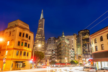 San Francisco downtown skyline