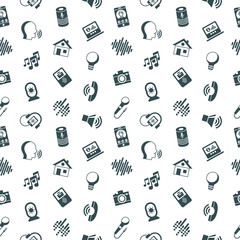 Voice user interface icon set