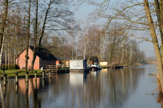Eggesin an der Randow, Hafen und Wasserwanderrastplatz