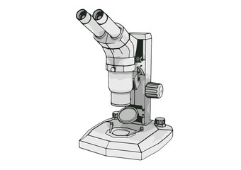 vector outline microscope