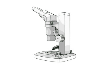 vector outline microscope
