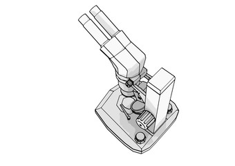 vector outline microscope
