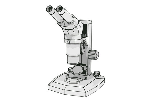 Vector Outline Microscope