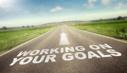 working on your goals / Street
