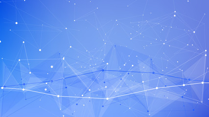 Fototapeta premium bright abstract illustration of a digital world - a color defocused background and a digital wave. It symbolizes the digital economy, network technologies, cloud technologies, Internet, communications