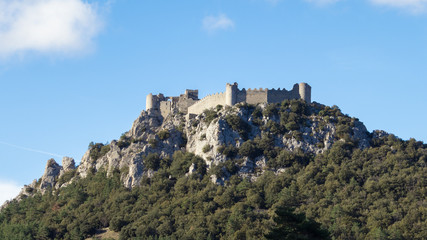 Fototapeta na wymiar château de Puilaurens