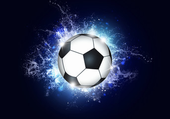 Fototapeta premium Soccer Sport Background