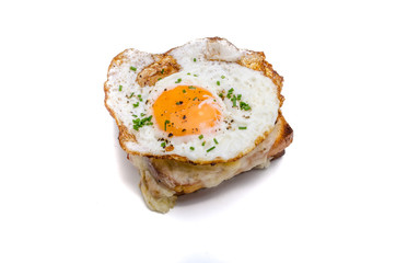 Croque madame sandwich, delish food